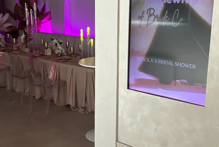 Celebration setup